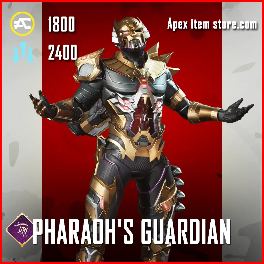 Pharaoh's Guardian Fuse Skin in Apex Legends Harbingers Collection Event