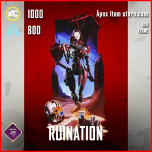 Ruination Ash Banner Frame in Apex Legends Harbinger Collection Event