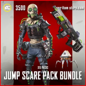 Jump Scare Pack Bundle in Apex Legends Octane and High Dosage Volt Skins