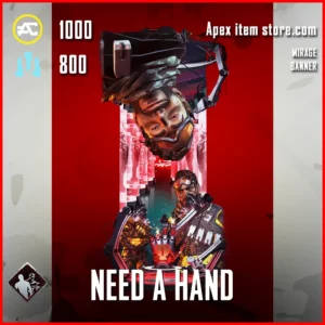 Need A Hand Mirage Banner in Apex Legends Doppelgangers Collection Event