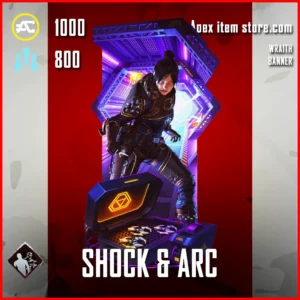 Shock & Arc Wraith Banner in Apex Legends Doppelgangers Collection Event
