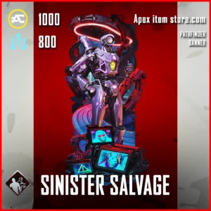 Sinister Salvage Pathfinder Banner in Apex Legends Doppelgangers Collection Event
