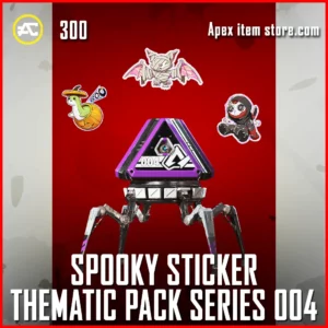 Spooky Sticker Thematic Pack Series 004 in Apex Legends