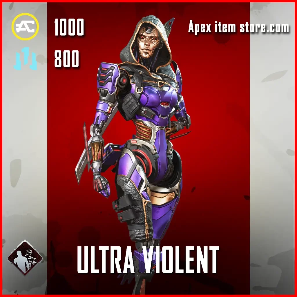 Ultra Violent Ash Skin in Apex Legends Doppelgangers Collection Event