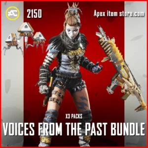 Voices From The Past Bundle in Apex Legends Wraith Skin and Trophy Collector R-301