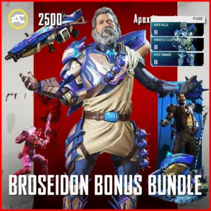 Broseidon Bonus Bundle in Apex Legends Fuse and Sea Stalker Spitfire Skins