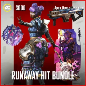 Runaway Hit Bundle in Apex Legends X Post Malone Store Lifeline and Pointed Swords CAR Skins