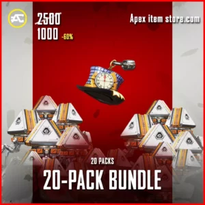 20 PACK BUNDLE IN APEX LEGENDS DONT BE LATE