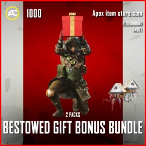 Bestowed Gift Bonus Bundle Bloodhound Emote in Apex Legends