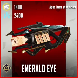 Emerald Eye Charge Rifle Skin in Apex Legends Uprising Event