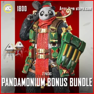 Pandamonium Gibraltar Bonus Bundle in Apex Legends