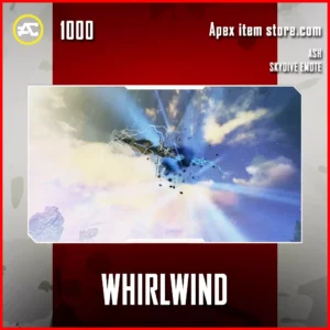 WHIRLWIND ASHE SKYDIVE EMOTE IN APEX LEGENDS