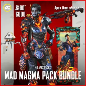 Mad Magma Pack Bundle Mad Maggie Skin in Apex Legends