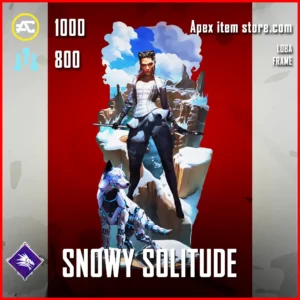 Snowy Solitude Loba Banner Frame in Apex Legends