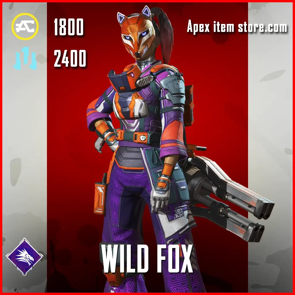 Wild Fox Rampart Skin in Apex Legends