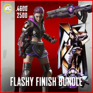 Flashy Finish Bundle in Apex Legends Flashy Finish Wraith and Triple Killz Flatline Skins
