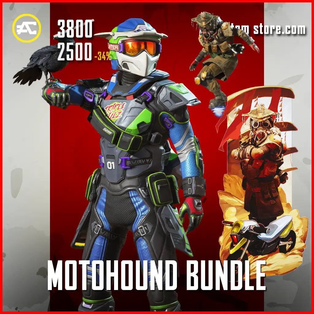 Motohound Bloodhound Pack Bundle in Apex Legends